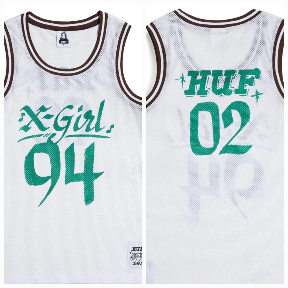 Huff X-Girl HOME TEAM JERSEY